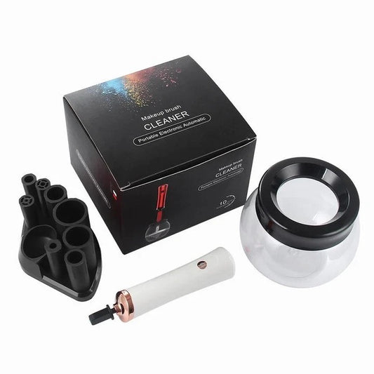 Limpiador Eléctrico de Brochas de Maquillaje — Kit Completo | Upglowing