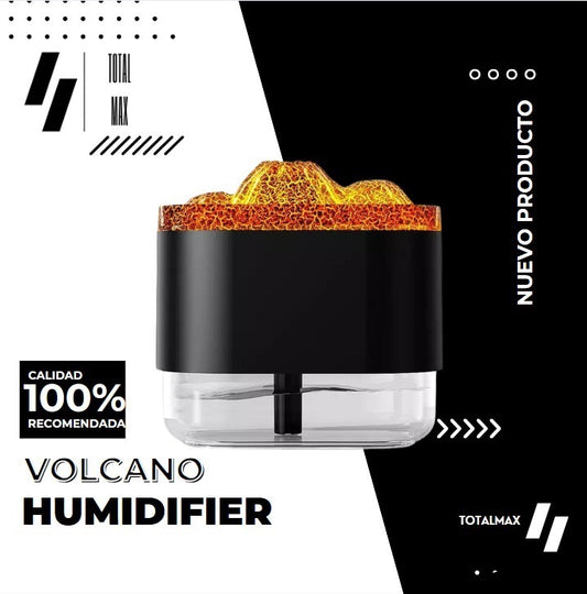 Volcano Humidifier con Luz LED — Difusor Ultrasónico Aesthetic | Upglowing