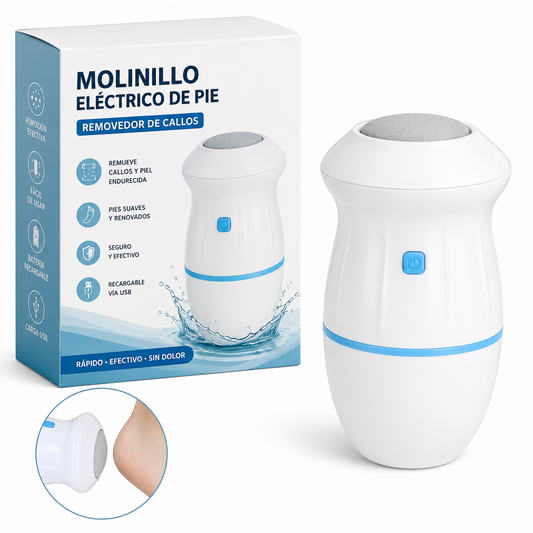 Molinillo Eléctrico Removedor de Callos con Aspiradora Integrada | Upglowing