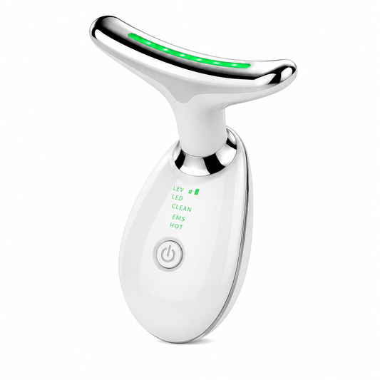 Masajeador Facial Recargable con Luz LED — Reafirma y Tonifica | Upglowing