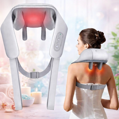Masajeador Cervical y Hombros con Calor Terapéutico Inalámbrico | Upglowing