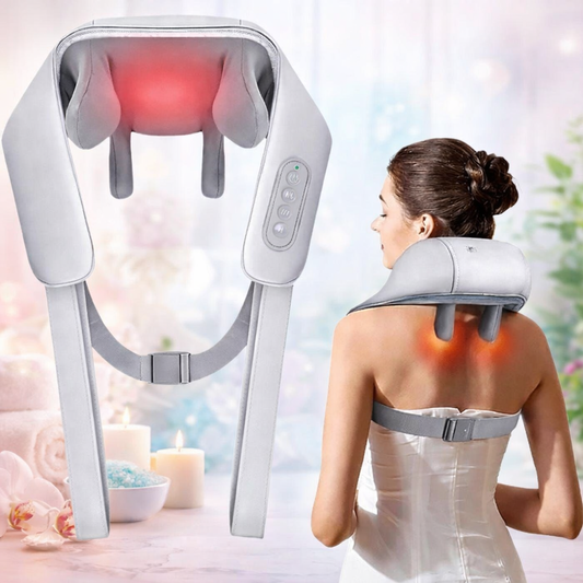 Masajeador Cervical y Hombros con Calor Terapéutico Inalámbrico | Upglowing
