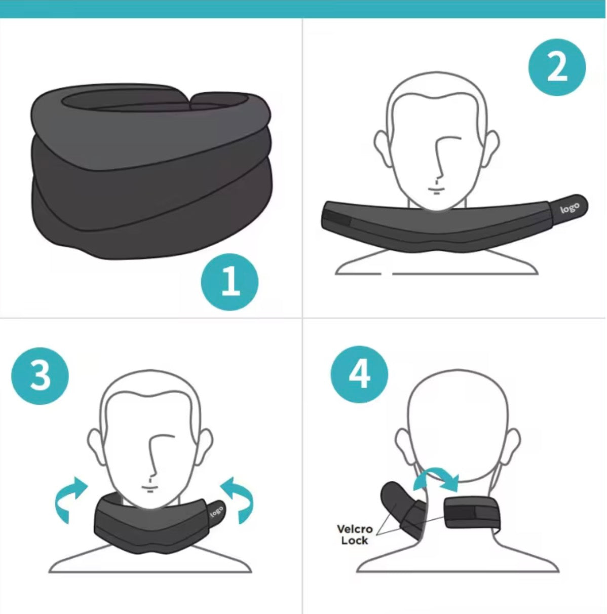 Alivio Cervical Pro — Collar Corrector para Dolor de Cuello | Upglowing