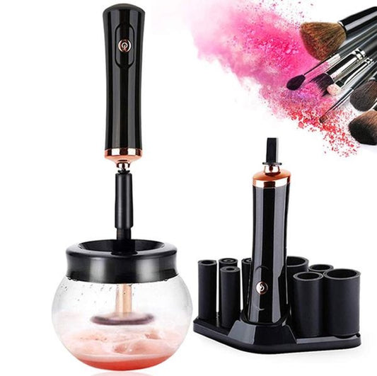 Limpiador Eléctrico de Brochas de Maquillaje — Kit Completo | Upglowing