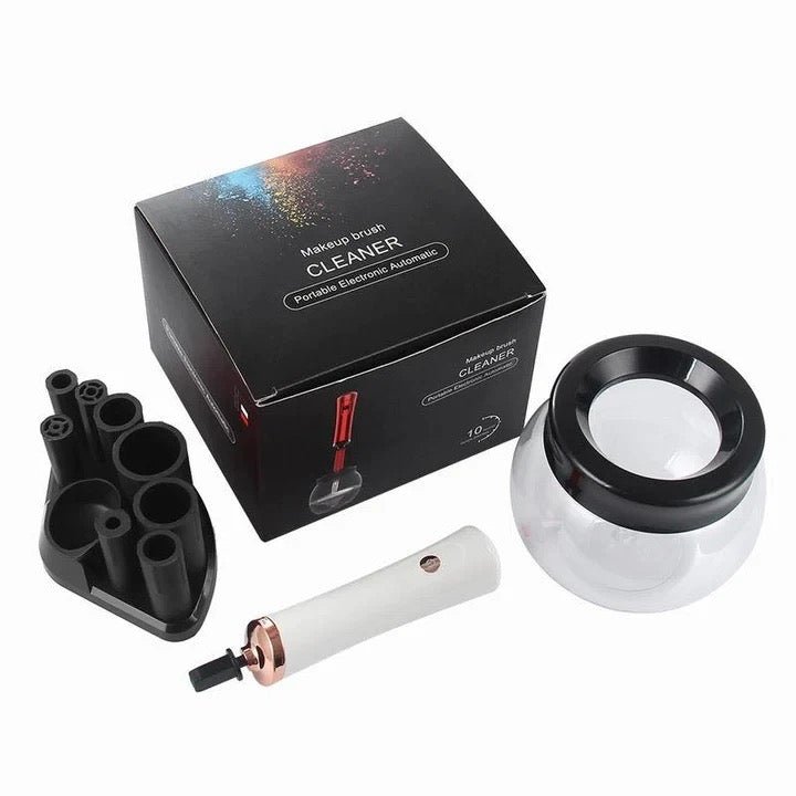 Limpiador Eléctrico de Brochas de Maquillaje — Kit Completo | Upglowing