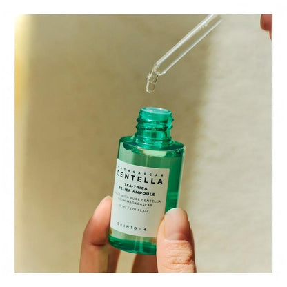 Madagascar Centella TeaTrica Relief Ampoule 30ml — Sérum Calmante para Piel con Acné