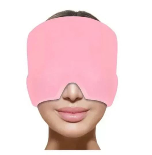 Gorro de gel para migraña — frío y calor para alivio del dolor de cabeza