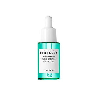 Madagascar Centella Tea-Trica Relief Ampoule 30ml — Sérum calmante para piel con acné SKIN1004